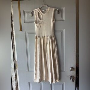 Ninety Percent beige dress size XS